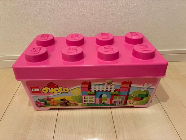 レゴ デュプロ ピンクの収納ボックス LEGO duplo