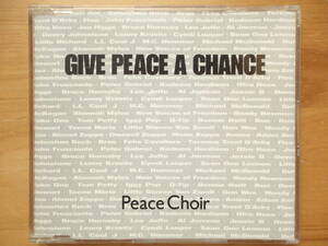 ●SINGLE CD 美品 UK盤 ピース・クワイアー / 平和を我等に ◎ PEACE CHOIR / GIVE PEACE A CHANCE 個人所蔵 ● 3点落札ゆうパック送料無料