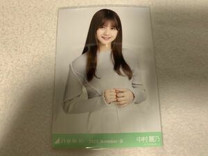 乃木坂46 2020.November-III メロートップス 生写真 中村麗乃 チュウ