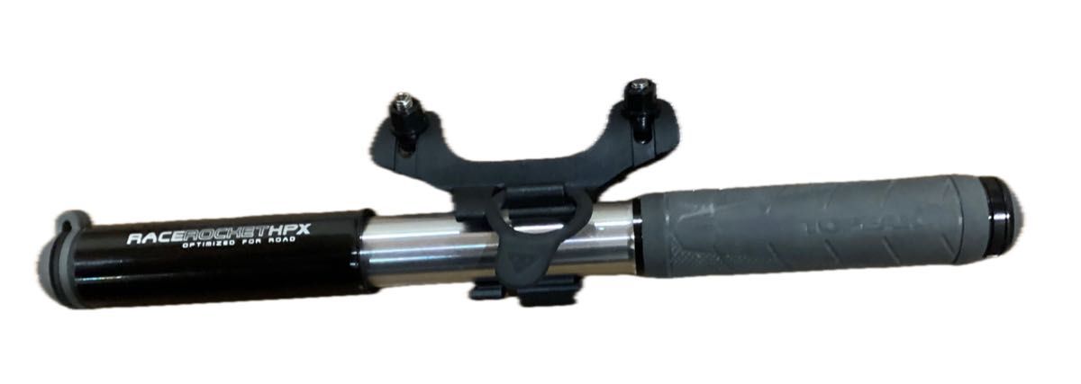 トピーク　race rocketHPX 持ち運び空気入れ　携帯用空気入れ　携帯ポンプ　ドリンクホルダー　緊急用　サイクリング