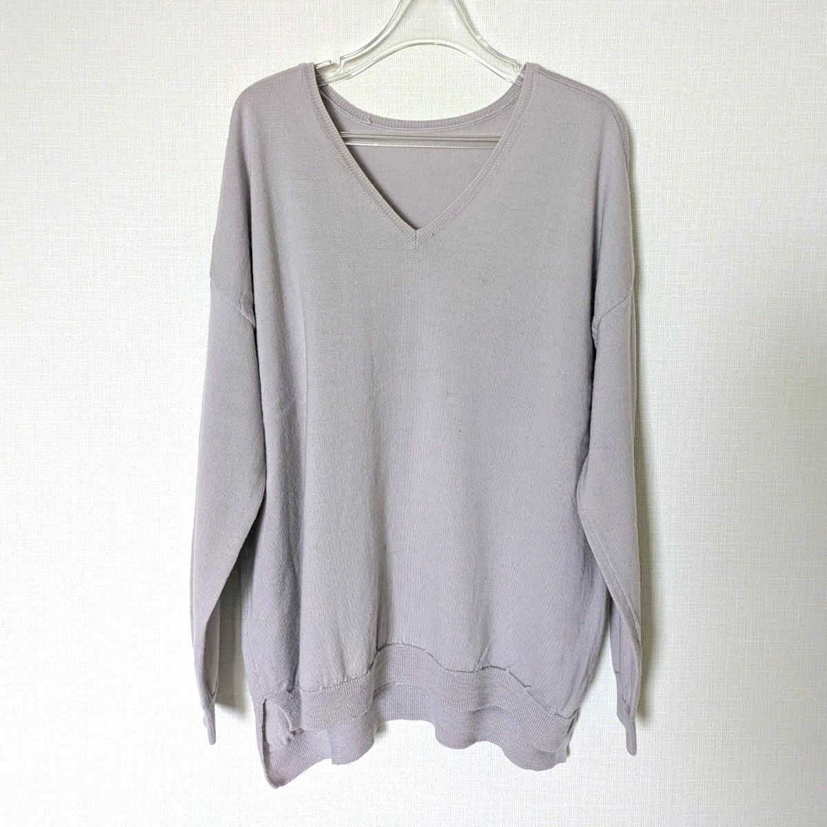アーバンリサーチ サニーレーベル Vネック セーター 長袖ニット ウォッシャブルニット トップス