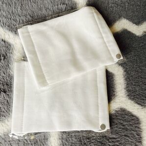 アベノマスク 安倍のマスク 2枚セット ホワイト 無地 ★未使用★