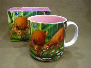 M4-885* unused Disney Disney Bambi mug CLASSICS 2007