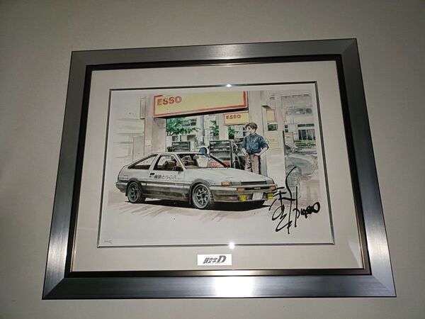 しげの秀一 原画展 複製原画 頭文字D イニシャルD AE86 ハチロク