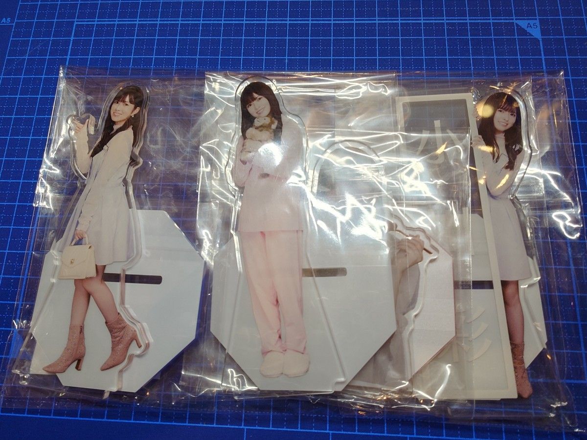 乃木坂46 小川彩 アクリルスタンド 2025年個別カレンダーパーツ 4種コンプセット　未開封