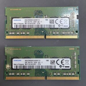 16GB(8GBx2) 2666MHz 動作確認済 DDR4-2666 PC4-21300 ノートパソコン向けSO-DIMM
