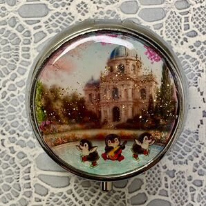 ハンドメイドピルケース小物入れ【ペンギンさんの森林浴ライブ】