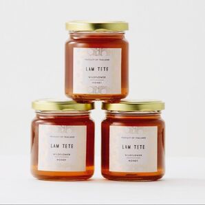<ラムテテ>ワイルドフラワーハニー 250g×3個瓶セット 新品未開封
