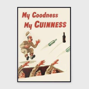 My Goodness My Guinness (Bottles) Original Vintage Poster ビンテージポスター アートポスター インテリア 芸術 インテリア 雑貨