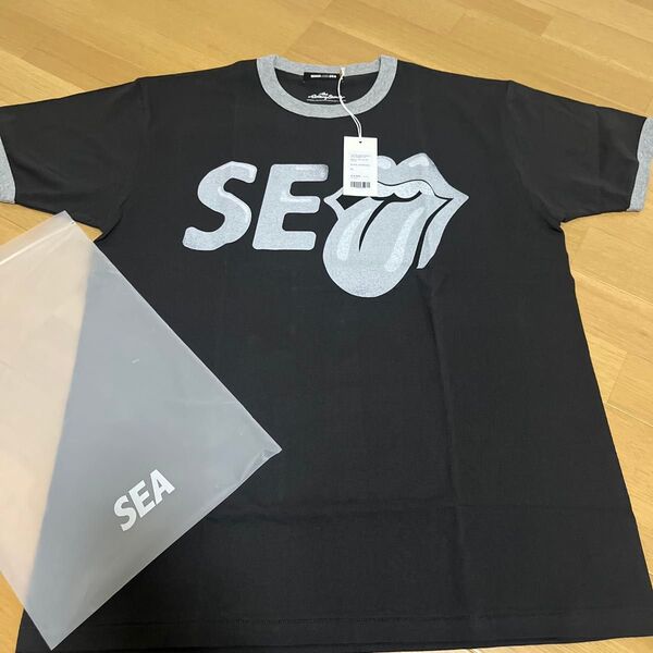 ウィンダンシー WIND&SEA Rolling Stones コラボ 今期 新品 XL Tシャツ