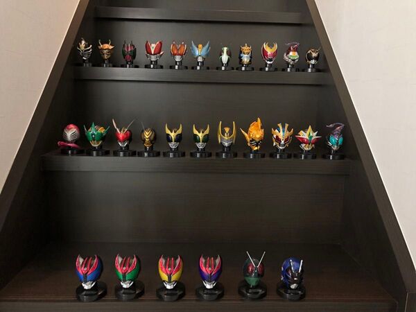 当時物仮面ライダーマスクコレクションまとめ売りマスコレフィギュア発光台座バンダイ食玩