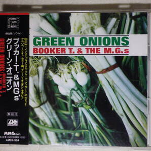 『Booker T. ＆ The M.G.’s/Green Onions(1962)』(1992年発売,AMCY-384,廃盤,国内盤帯付,日本語解説付,R&B名盤)の画像1