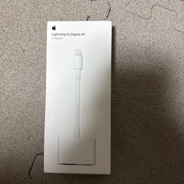 Apple Lightning to Digital AV アダプタ MW2P3AM/A 未使用新品