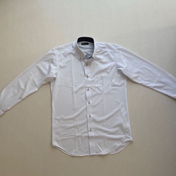 i-shirt 完全ノーアイロン ストレッチ 超速乾 スリムフィット 長袖 アイシャツ ワイシャツ ノンアイロン ボタンダウン