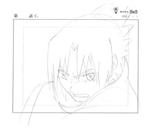 NARUTO　ナルト　原画セット　2　　　　　　♯　セル画　レイアウト　イラスト　設定資料　アンティーク_画像1