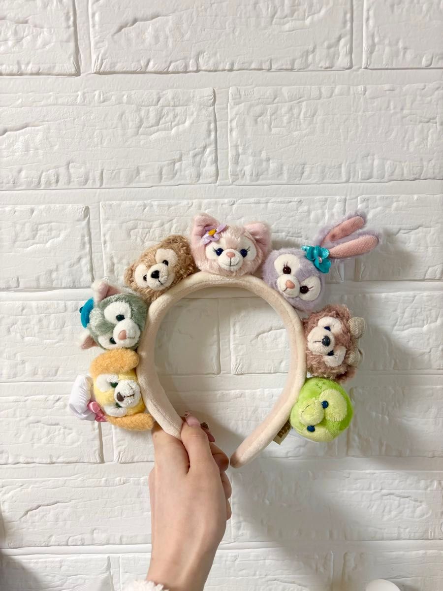 香港限定ディズニーカチューシャ ダッフィー ディズニー カチューシャ シェリーメイ ステラルー 