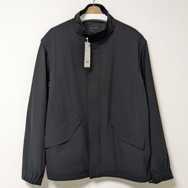 新品「nano universe 2WAYミリタリーブルゾン」L(ナノユニバース