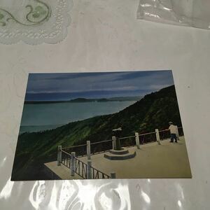 雲仙　仁田峠展望所　三角　天草　絵葉書