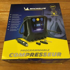  unopened new goods Michelin air compressor 12V digital gauge MICHELIN Michelin fan certainly .!
