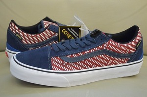 新品未使用 VANS VAULT バンズ GORE-TEX ゴアテックス 防水 old skool オールドスクール 税込16,500円 US9.5 27.5センチ ネイビー 送料無料