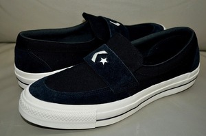 新品未使用 CONVERSE コンバース CS LOAFER SK SKATEBOARDING ローファー ブラック 1CL665 黒 US8 26.5センチ 送料無料 定価9,350円