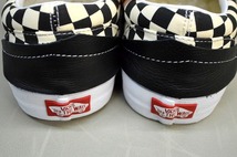 新品未使用 VANS バンズ Era Origami エラ オリガミ チェッカー柄 レザー VN0A4TZWQXH ブラック ホワイト 黒 9,900円 US9.5 27.5センチ_画像4