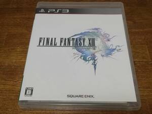 USED◆PS3ソフト FINAL FANTASY13　ファイナルファンタジー13 スクエアエニックス