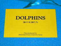 LD／「DOLPHINS～海の女神たち」（イルカの生態）　’91年盤／帯なし、極美盤_画像2