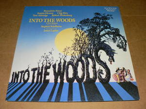 LP米盤（舞台ミュージカル）／スティーヴン・ソンドハイム作　「INTO　THE　WOODS」　オリジナル・キャスト　’87年盤／ほぼ美盤