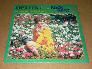 LP（フェロモン）／ベンチャーズ＆サンディ・ネルソン　エレキ・ギター＆ドラム「DELUXE IN ROCK BEAT」／帯・付属なし、ほぼ美盤、美再生