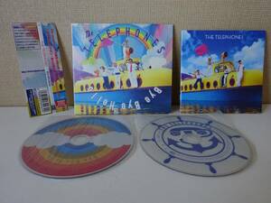 used★帯付★CD+DVD / the telephones ザ・テレフォンズ Bye Bye Hello【帯/ペーパースリーヴ/ブックレット/応募券/TYCT-6983】