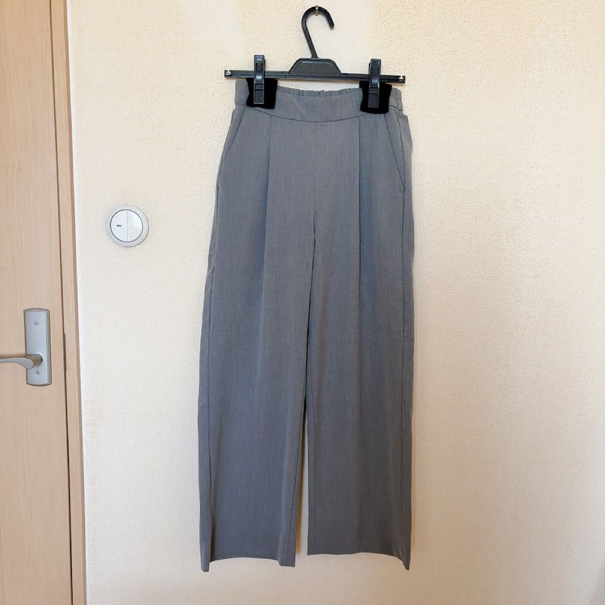 新品 SENSE OF PLACE センスオブプレイス ワイドパンツ グレー