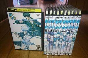 「TVアニメ・銀魂/GINTAMA　SEASON2・DVD11巻」　●銀魂 シーズン其ノ弐　（全13巻セット・4・13欠品・計11巻）　レンタル落ちDVD