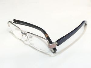 べっ甲　鼈甲　特注　Holemans 日本製　手作り　ハンドメイド　新品　高級　綺麗　眼鏡　メガネ　ネイビーのカラーコート付き