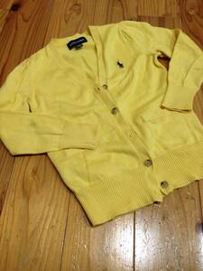  prompt decision free shipping usedRALPH LAUREN Ralph Lauren cardigan 110 size 4T dirt equipped 