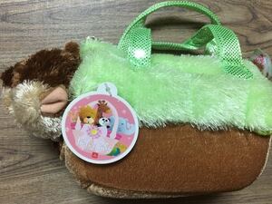 ♪シマリスインザバッグ　squirrel in the bag　りす　リス　栗鼠