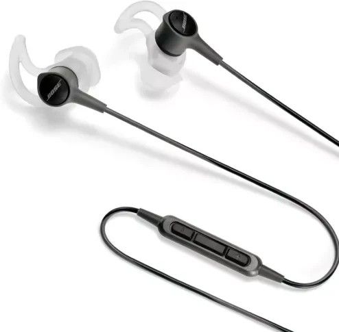 Bose SoundTrue Ultra インイヤーヘッドホン 有線 チャコールApple iOS用イヤホン◆未使用品 新品同様
