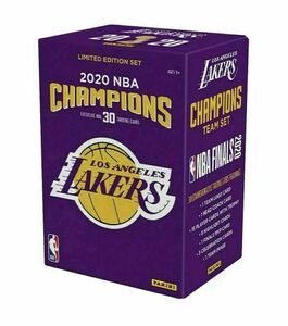 新品未開封 Panini Lakers Championship Box 2020 Limited 30 Card Set パニーニ　ロスアンゼルス・レイカーズ　限定