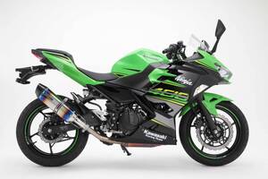 新品 ビームス Ninja400/Z400 2018～(2BL-EX400G)CORSA-EVOⅡスリップオン ヒートチタンサイレンサー G431-65-P6J BEAMSマフラーニンジャ