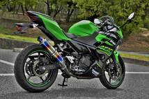 新品 ビームス Ninja400/Z400 2018～ (2BL-EX400G)用 R-EVO スリップオン ヒートチタンサイレンサー G431-53-P1J BEAMS マフラー ニンジャ_画像2