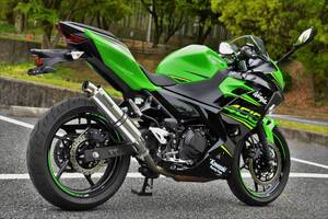 新品 ビームス Ninja400/Z400 2018～ (2BL-EX400G)用 R-EVO スリップオン ステンレスサイレンサー G431-53-P3J BEAMS マフラー ニンジャ