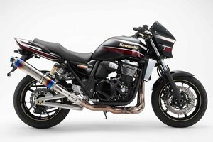 新品 ビームス ZRX1200DAEG '09～ (ZRT20D)用 R-EVO スリップオン ヒートチタン JMCA G406-53-P1J BEAMS マフラー カワサキ