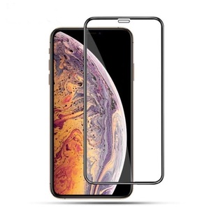 ［２枚セット］iphone11Pro/iphoneXs/iphoneX フルグルー ガラス 全面保護 20D フィルム