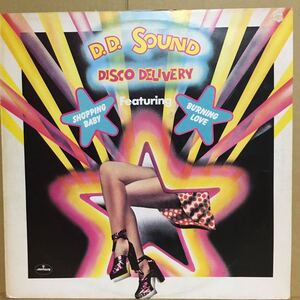 LP UK盤　D.D. SOUND / DISCO DELIVERY　※ BUINING LOVE　， DISCO BASS　， LET'S SHARE LOVE　他