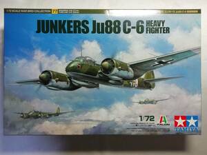 【未使用品】 タミヤ 1/72 ユンカース Ju88 C-6 ウォーバードコレクション No.77 60777