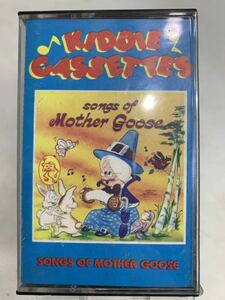 KIDDIE CASSETTES SONGS OF MOTHER GOOSE cassette tape 