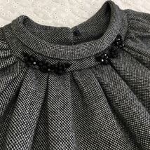 美品*ZARA*ツイード*コクーンワンピース*7-8才/128cm_画像2