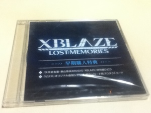 ゲーム特典 XBLAZE LOST：MEMORIES 早期購入特典 DJCD