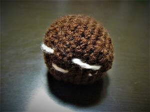 Art hand Auction AM Goods ■ Chocolate Ayumanju. Amigurumi decoration ornament gift handicraft handmade original cute fluffy soft squishy, Handmade items, interior, miscellaneous goods, ornament, object