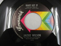 【SOUL ７”】JACKIE WILSON / BABY GET IT ( AND DON'T QUIT IT )、THE NEW BREED _画像2